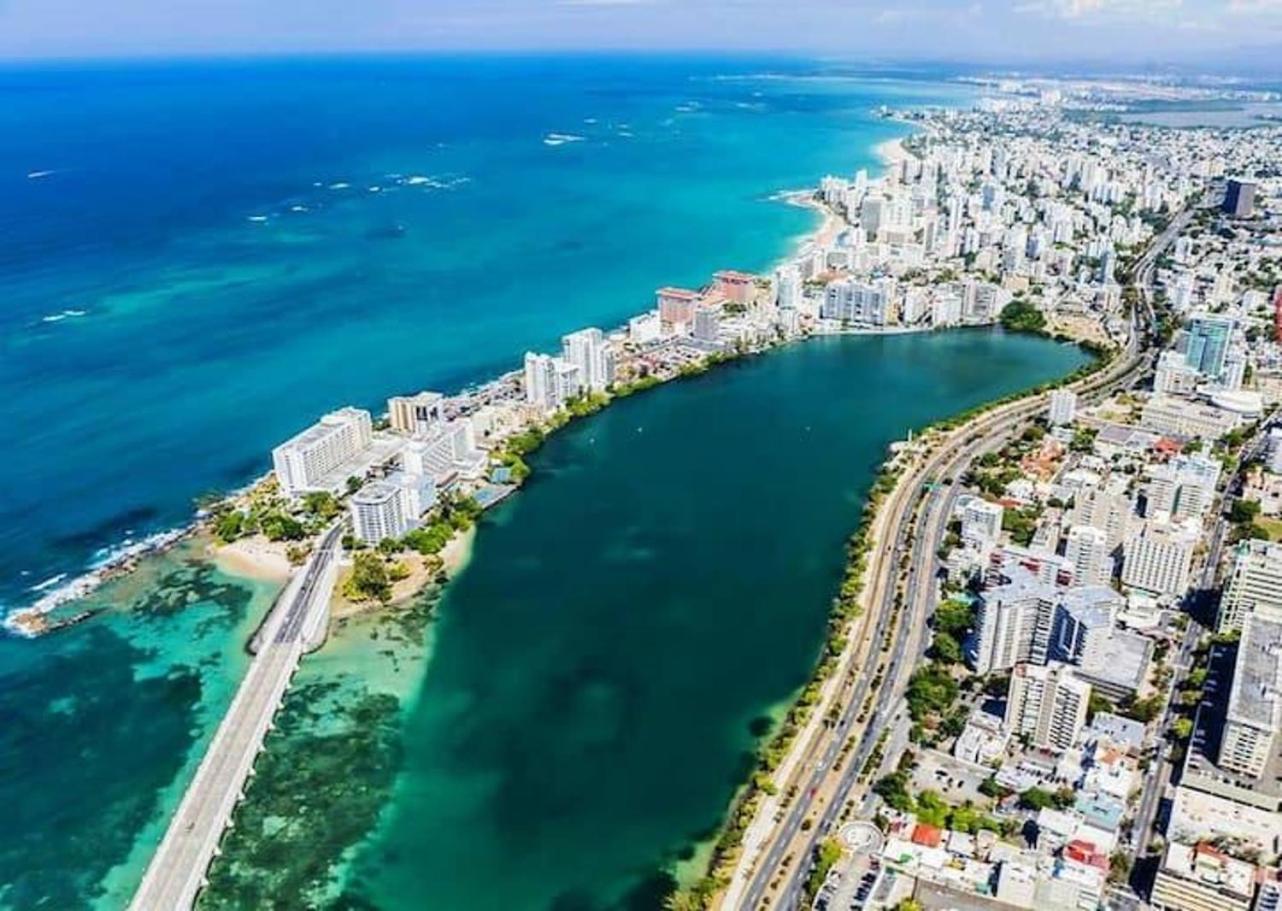 Pr Rentals Beach Front Penthouse A 604 San Juan Exteriör bild